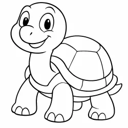 Tartarugas para imprimir e colorir