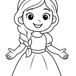 Princesas para imprimir e colorir