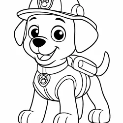 Patrulha Canina para imprimir e colorir