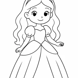 Princesas para imprimir e colorir