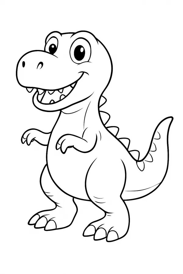 Dinossauros para imprimir e colorir