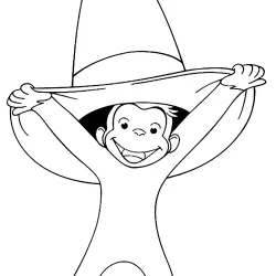 George, o Curioso para imprimir e colorir
