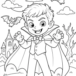 Halloween para imprimir e colorir