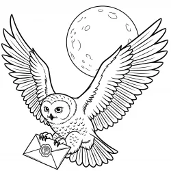Harry Potter para imprimir e colorir