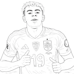 Jogadores de Futebol para imprimir e colorir