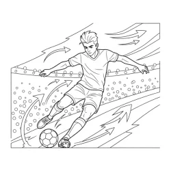 Jogadores de Futebol para imprimir e colorir