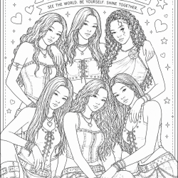 desenho de Katseye
