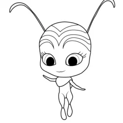 Ladybug para imprimir e colorir
