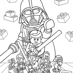 Lego para imprimir e colorir