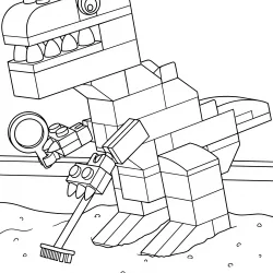 Lego para imprimir e colorir