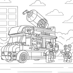 Lego para imprimir e colorir