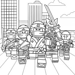 Lego para imprimir e colorir