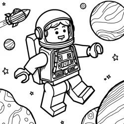Lego para imprimir e colorir