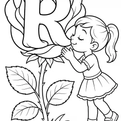 Letras (Alfabeto) para imprimir e colorir