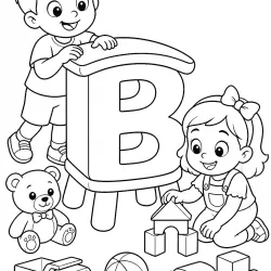 Letras (Alfabeto) para imprimir e colorir