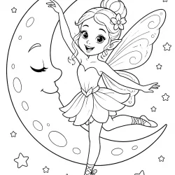 Lua para imprimir e colorir