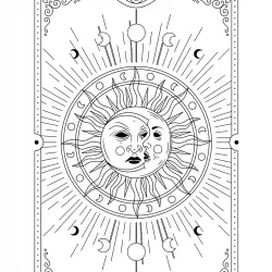 Lua para imprimir e colorir