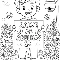 Meio Ambiente para imprimir e colorir