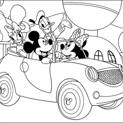 Mickey para imprimir e colorir
