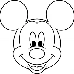 Mickey para imprimir e colorir
