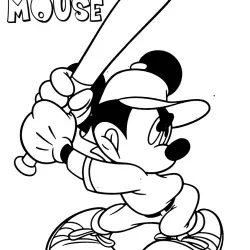 Mickey para imprimir e colorir