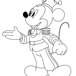 Mickey para imprimir e colorir