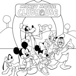 Mickey para imprimir e colorir