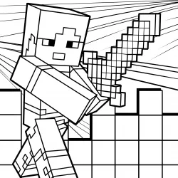 Minecraft para imprimir e colorir