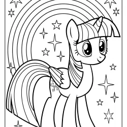 My Little Pony para imprimir e colorir