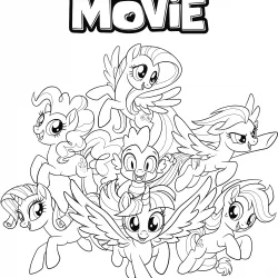 My Little Pony para imprimir e colorir