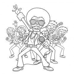 Plants vs. Zombies para imprimir e colorir