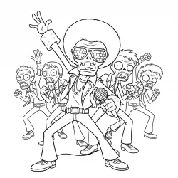 Plants vs. Zombies para imprimir e colorir