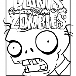 Plants vs. Zombies para imprimir e colorir