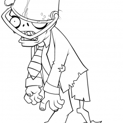 Plants vs. Zombies para imprimir e colorir
