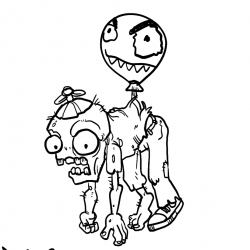 Plants vs. Zombies para imprimir e colorir