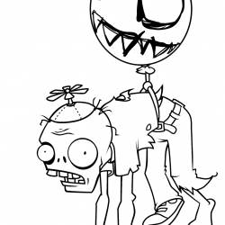 Plants vs. Zombies para imprimir e colorir