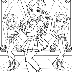 desenho de Twice