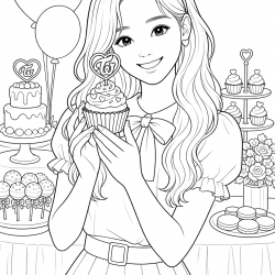 Twice para imprimir e colorir