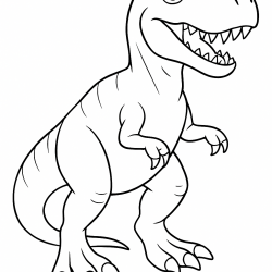 Dinossauros para imprimir e colorir