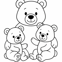 desenho de Ursinhos
