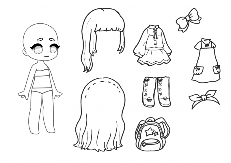Paper doll