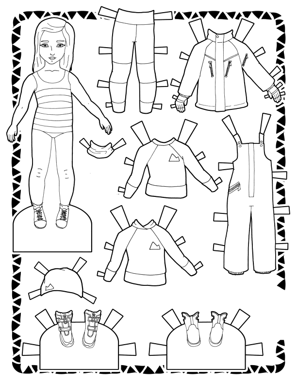 Paper doll