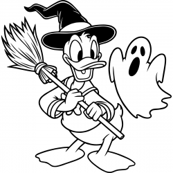 Pato Donald para imprimir e colorir