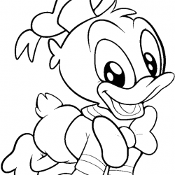 Pato Donald para imprimir e colorir
