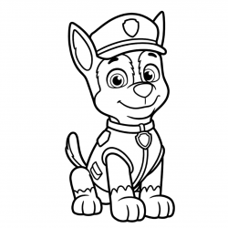 Patrulha Canina para imprimir e colorir