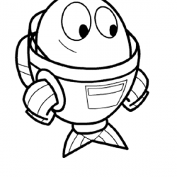 Peixonauta para imprimir e colorir