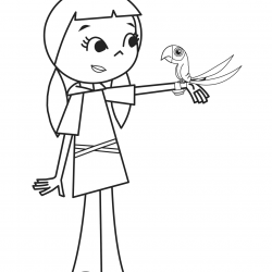 Peixonauta para imprimir e colorir