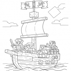 Piratas para imprimir e colorir