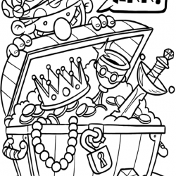 Piratas para imprimir e colorir