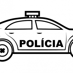 Polícia para imprimir e colorir